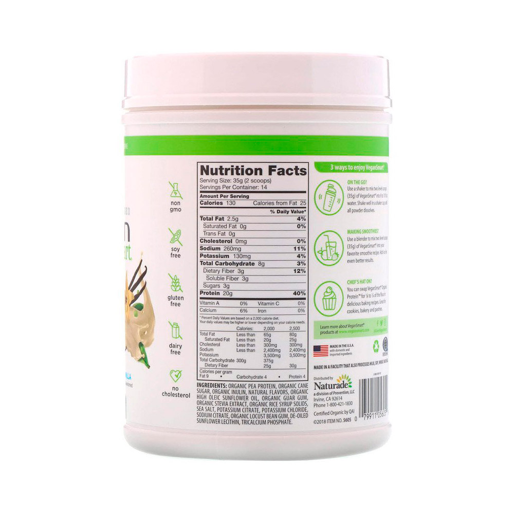 Organic Pea Protein Shake The Healthy Kiosk